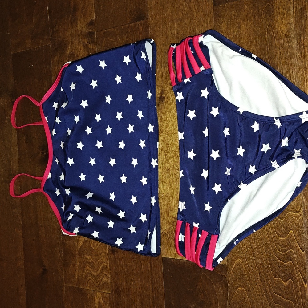 2 gently used bathing suits